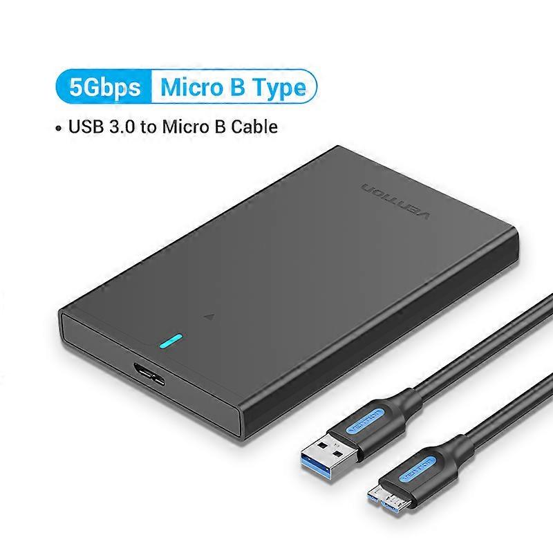 Vention HDD Case 2 5 SATA to USB3.0 Case hd Externo for Hard Disk External SSD Disk HDD Box External Hard Drive Enclosure