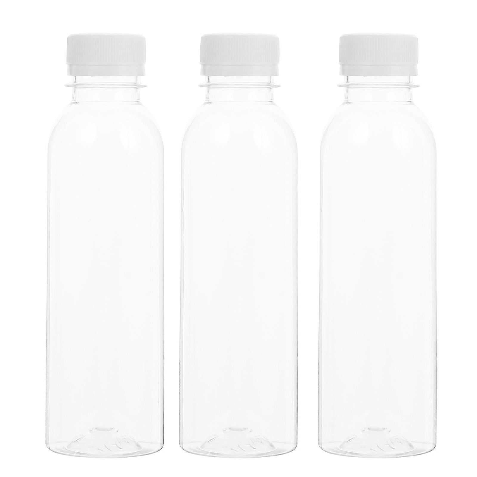 Glass Terrarium Lid Plastic Beverage Bottles Clear Drinking Bottles Drink Containers Parties