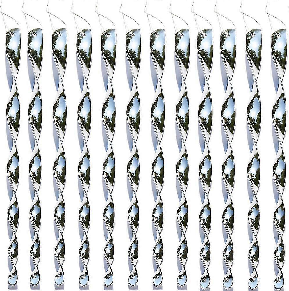 CIM Plastic Bird Wind Chime - 29cm Silver 4 Pirouette - Wind - Foto 4