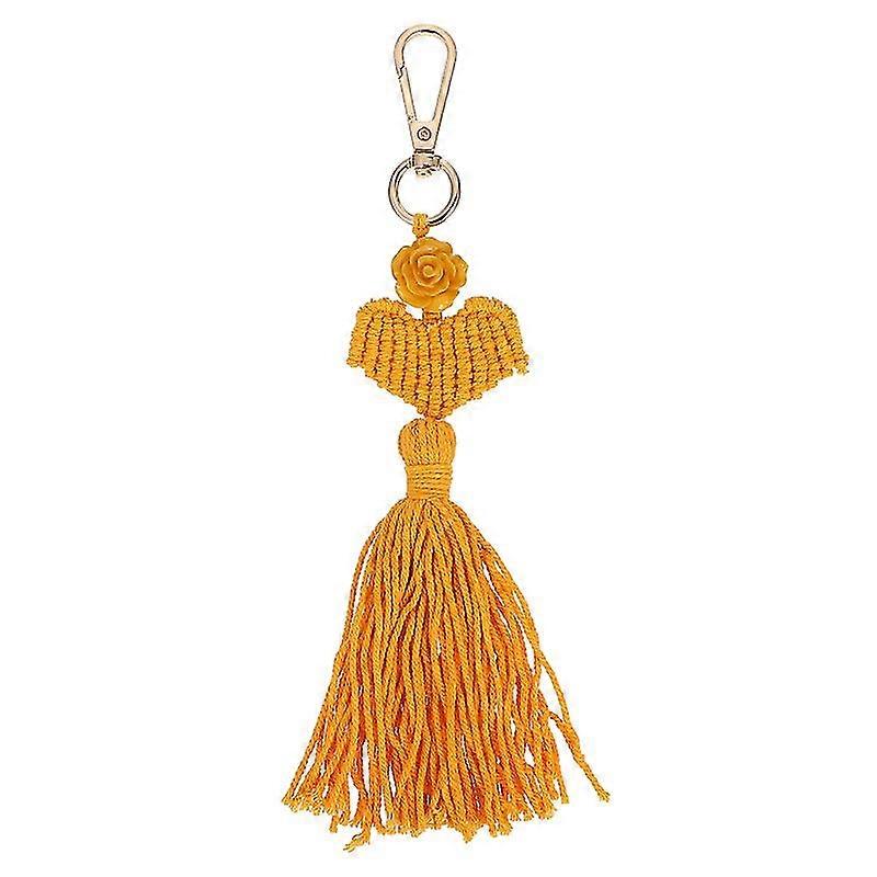 Cotton Thread, Alloy Key Chain For Key Storage Use