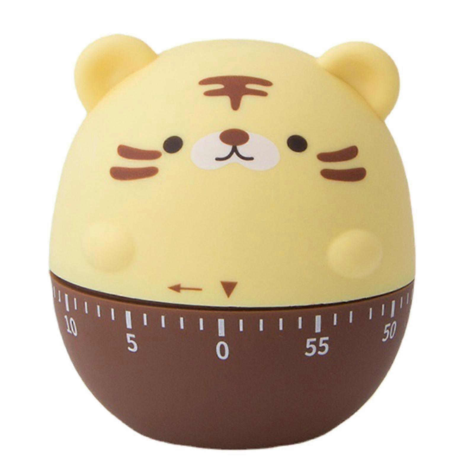 Fun Animal Shaped Mechanical Timer Kitchen Cooking Baking Timer Practical Gift