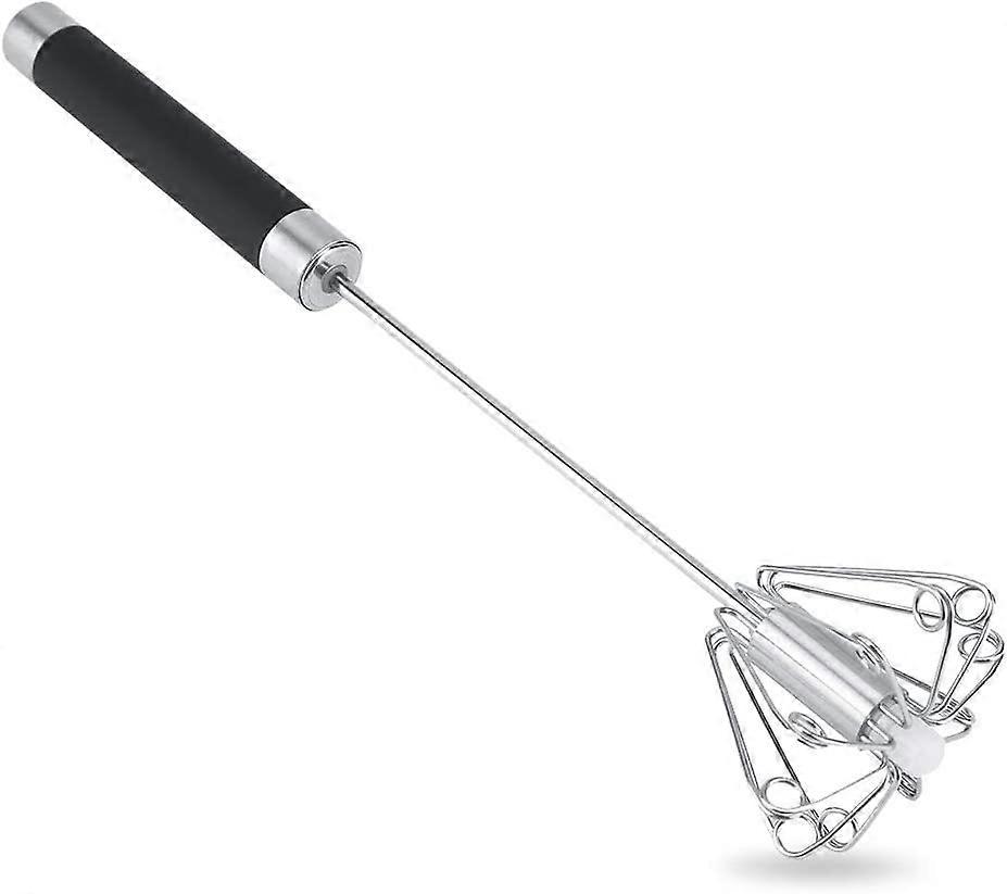 Manual Egg Beater Durable Rustproof Stainless Steel Egg Beater Kitchen Mixer