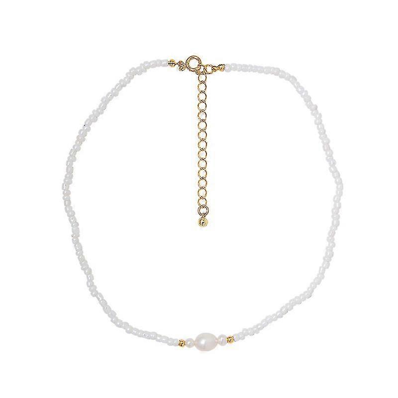 Halskette Perle Asymmetrischer Modeschmuck AC7021