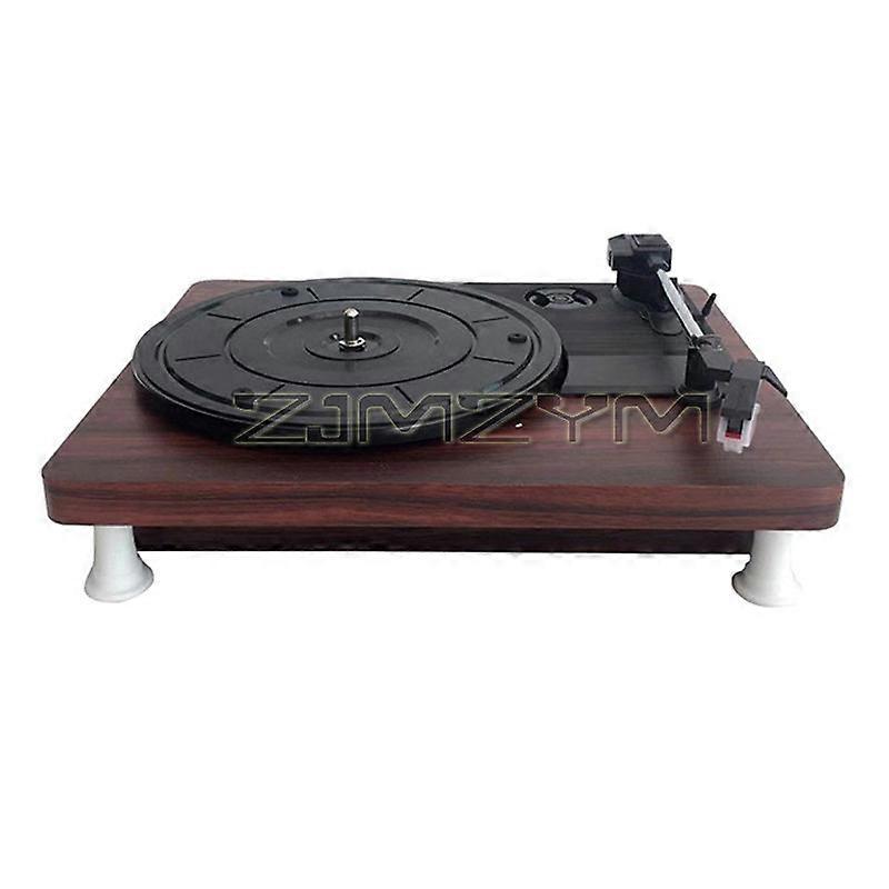 3 Speed Vinyl Record Player Portable Retro Gramophone Home Decoration Turntable Disc Ruby Phono Output Audio