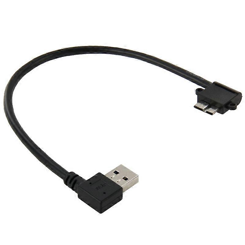 90 Degree Angle USB 3.0 to Micro 3.0 Cable for Galaxy Note3