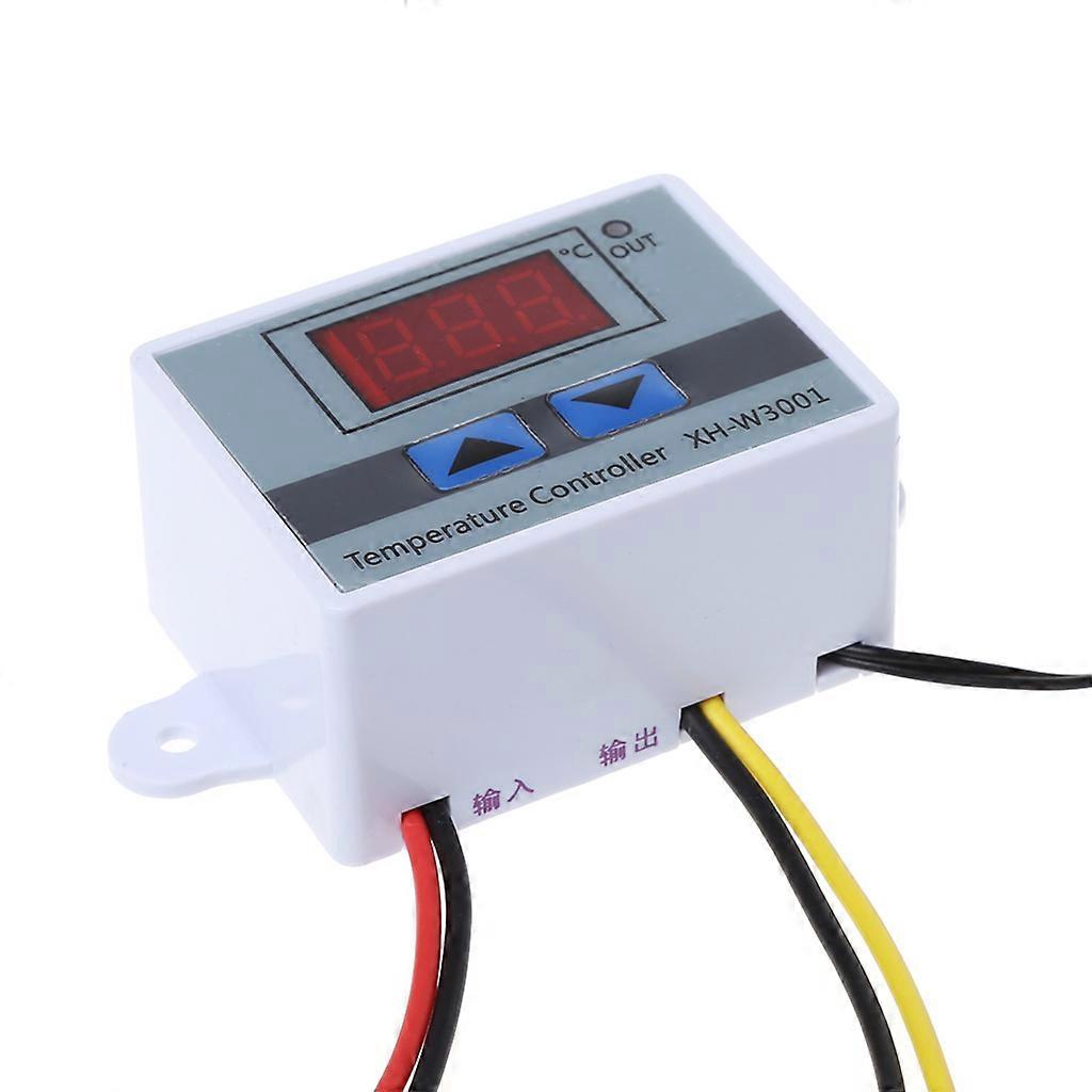  220V LED Digital Temperature Controller 10A Thermostat Control Switch Probe New