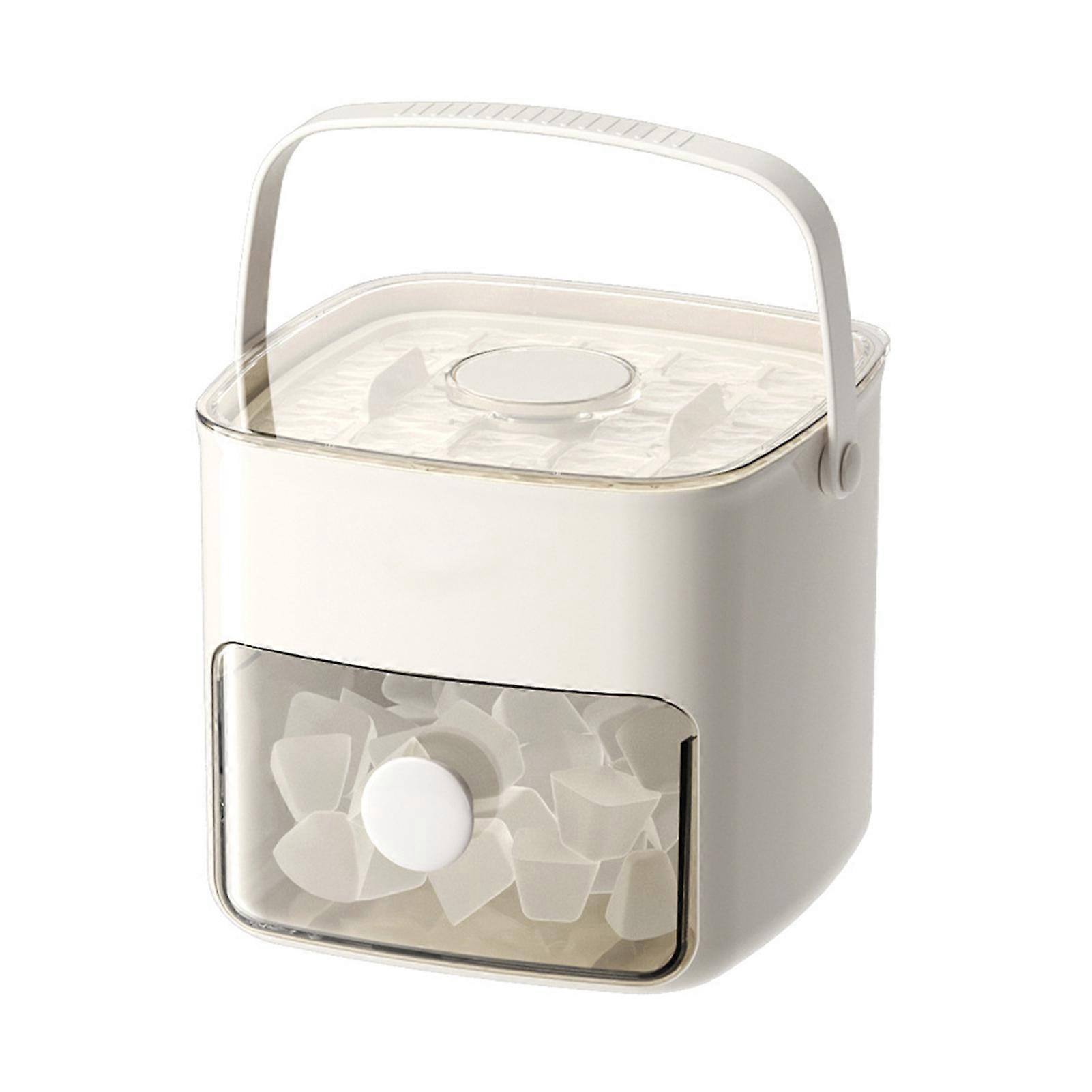 Ice Cube Tray with Lid for Water Fruits Cocktails Creative Ice Cube Shape Easy to Clean Ice Box for Whiskey Coffee