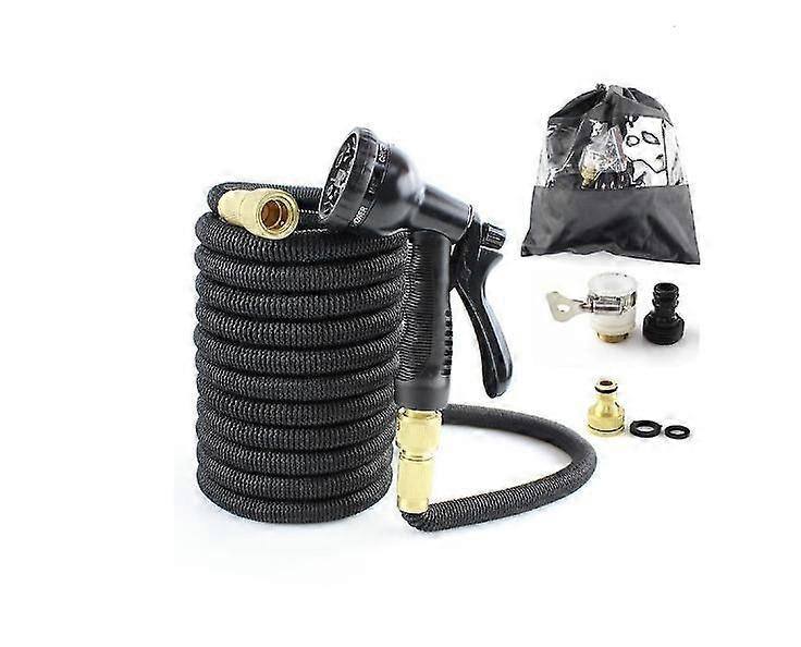 Flexible Water Hose with Powerful Nozzle Spray
