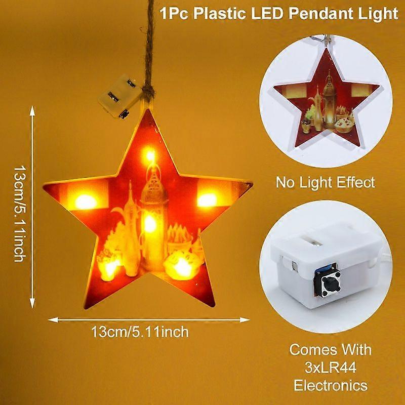 עיד מובארק תליית תליונים קישוט הרמדאן 2023 לחדר הבית תפאורה של המפלגה המוסלמית האסלאמית עיד מובארק רמדאן כרים מתנות