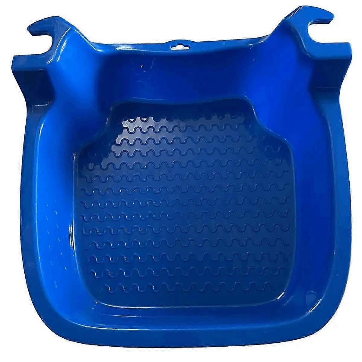 حمام قدم المسبح ، حوض استحمام قدم غير قابل للانزلاق ، لحمامات السباحة فوق سطح الأرض ، منتجعات صحية لغسل رمل القدمين ، مثبتة على سلم المسبح