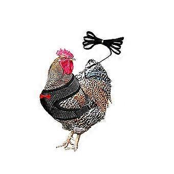 Poultry Harness Adjustable Chicken Harness With Leash Breathable Resilient Pet Vest For Hen Chicken Duck Goose Big Multi-color Optional