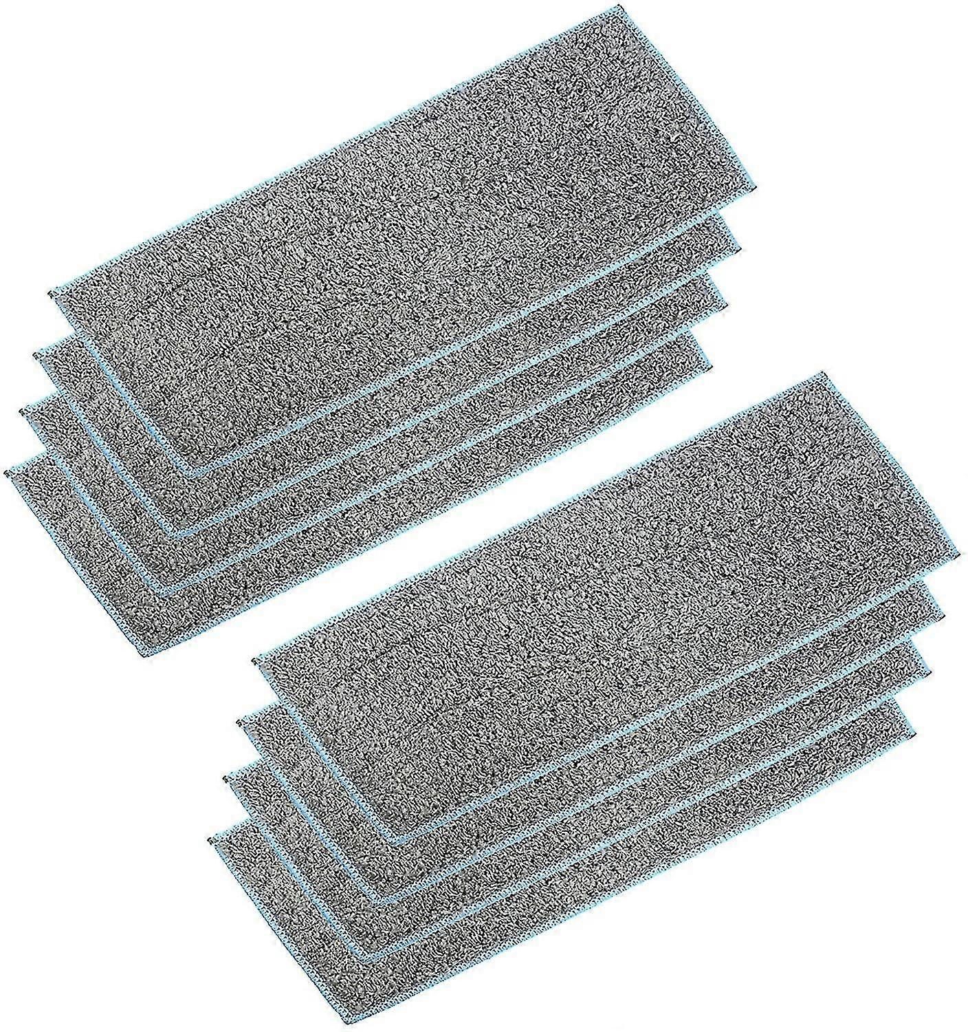 Pa De 8 Tampons De Vadrouille Humides Lavables Et Rutilisables Pour Irobot Braava Jet M6 (6110) (6012) (6112) Ultimate Robot Mop