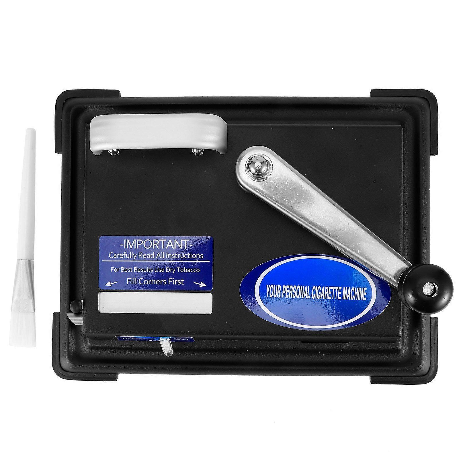 Stainless Steel Semi-Automatic Hand-Operated Cigarette Rolling Machine Cigarettes Making Tool