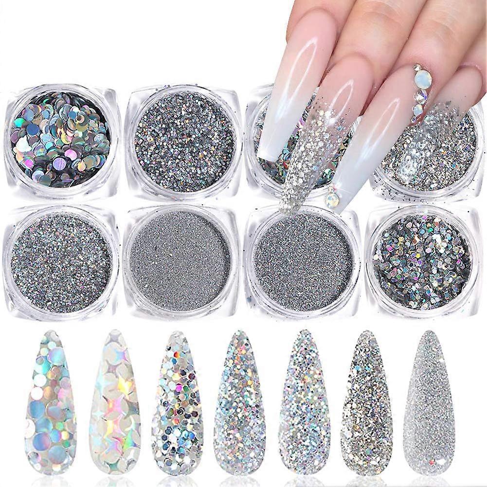 Nail Glitter, Holographic Flakes