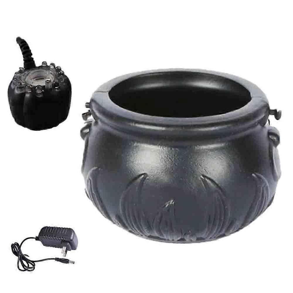 Mist Maker LED Halloween witch barrel smoke machine atomizing head pumpkin fog Maker scene layout