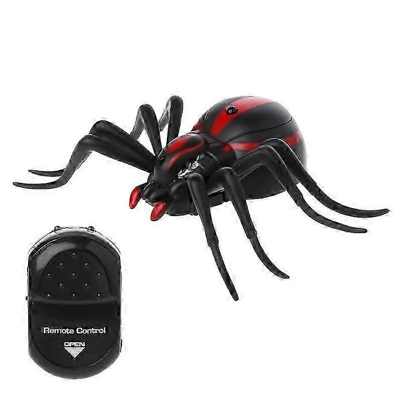 Remote Control Realistic Fake Spider RC Prank Insect  Scary Trick Toy