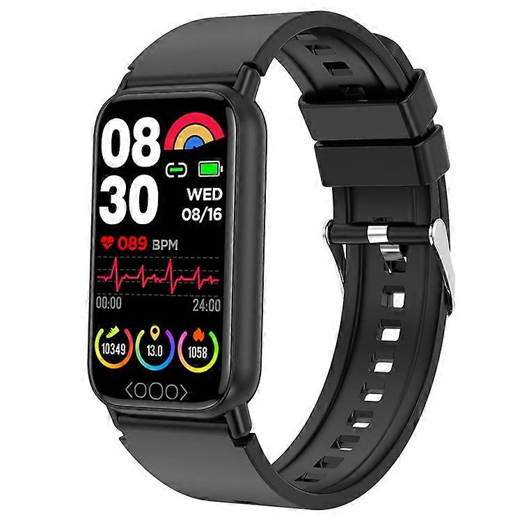 TK72 1.47" Smart Band Multi-Mode Sports Bracelet with Heart Rate Body Temperature Blood Oxygen Monitoring, DeepFit