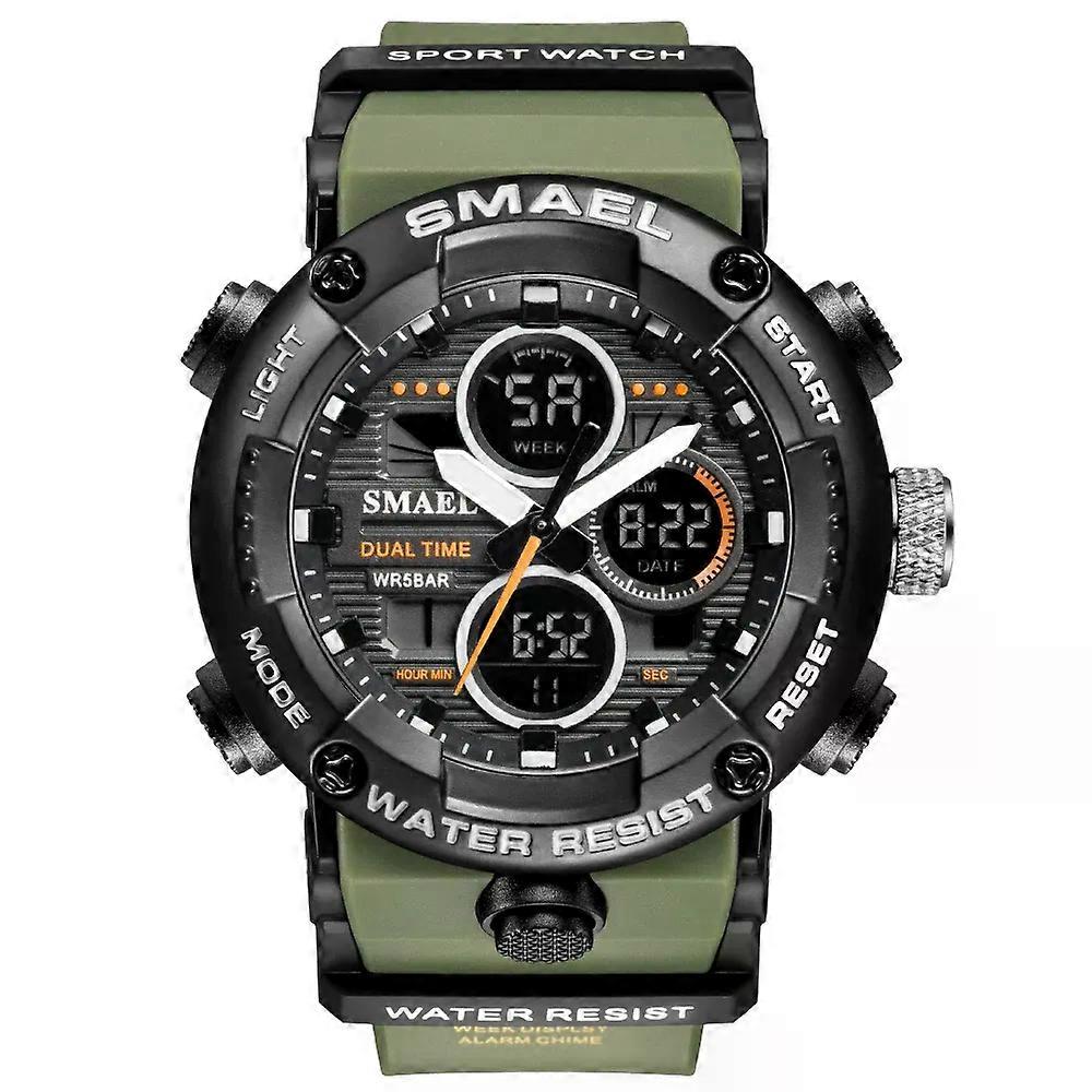Smael Sport Watch Men Waterproof Led Digital Watches Stopwatch Big Dial Clock For Male 8038 Relogio Masculino Men Watches Quartz