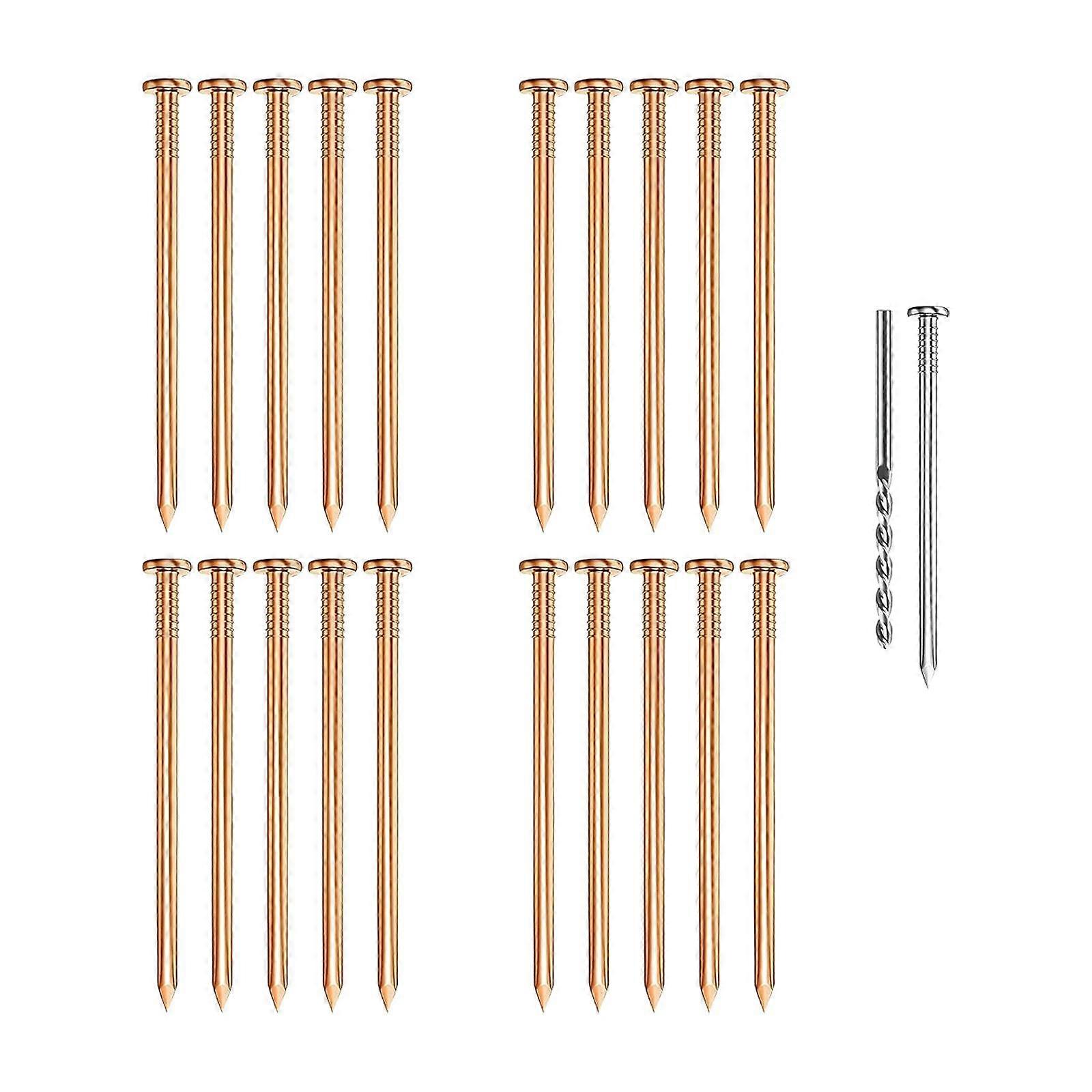 Solid Copper Nails Slating Spikes Easy Use Accessories Copper Tree Stump Killer