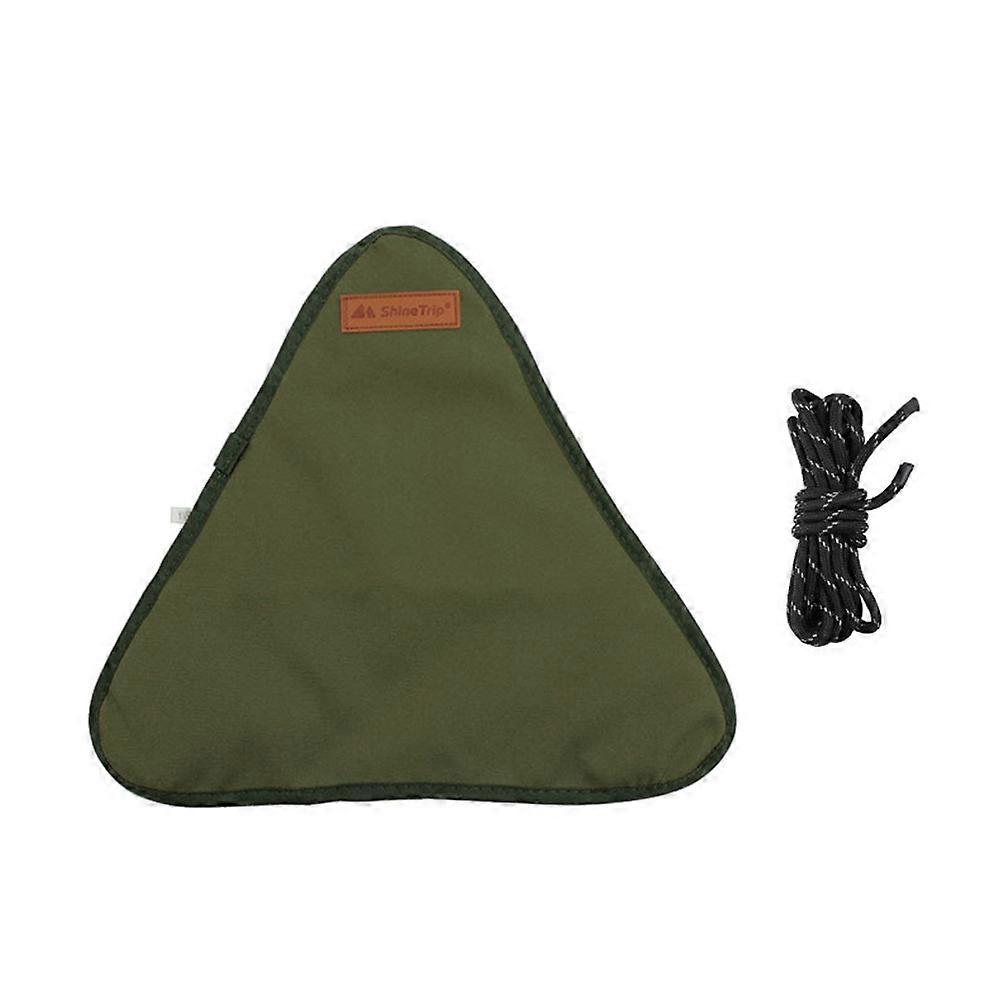Outdoor Triangle Stool Fabric Camping Tent Canvas Stool Travel Seat Waterproof BBQ Fishing Chair Fabric Picnic Hiking Equipment