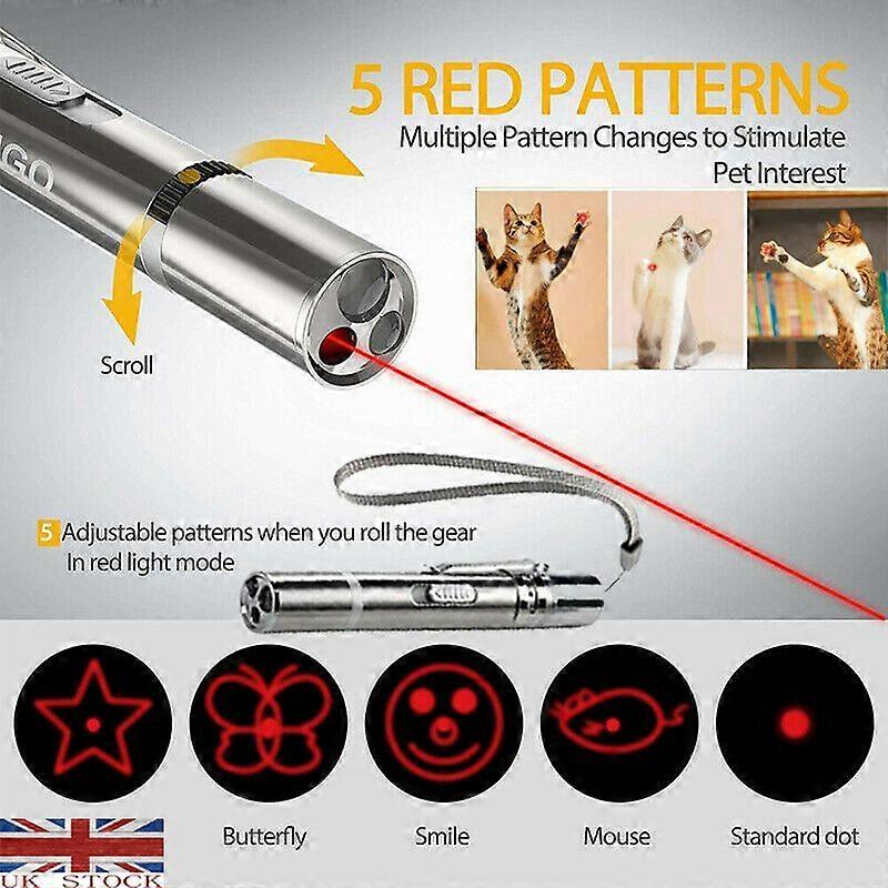 Funny Laser Pet Cat Toy 5MW Red Dot Sight Pointer Laser Pen