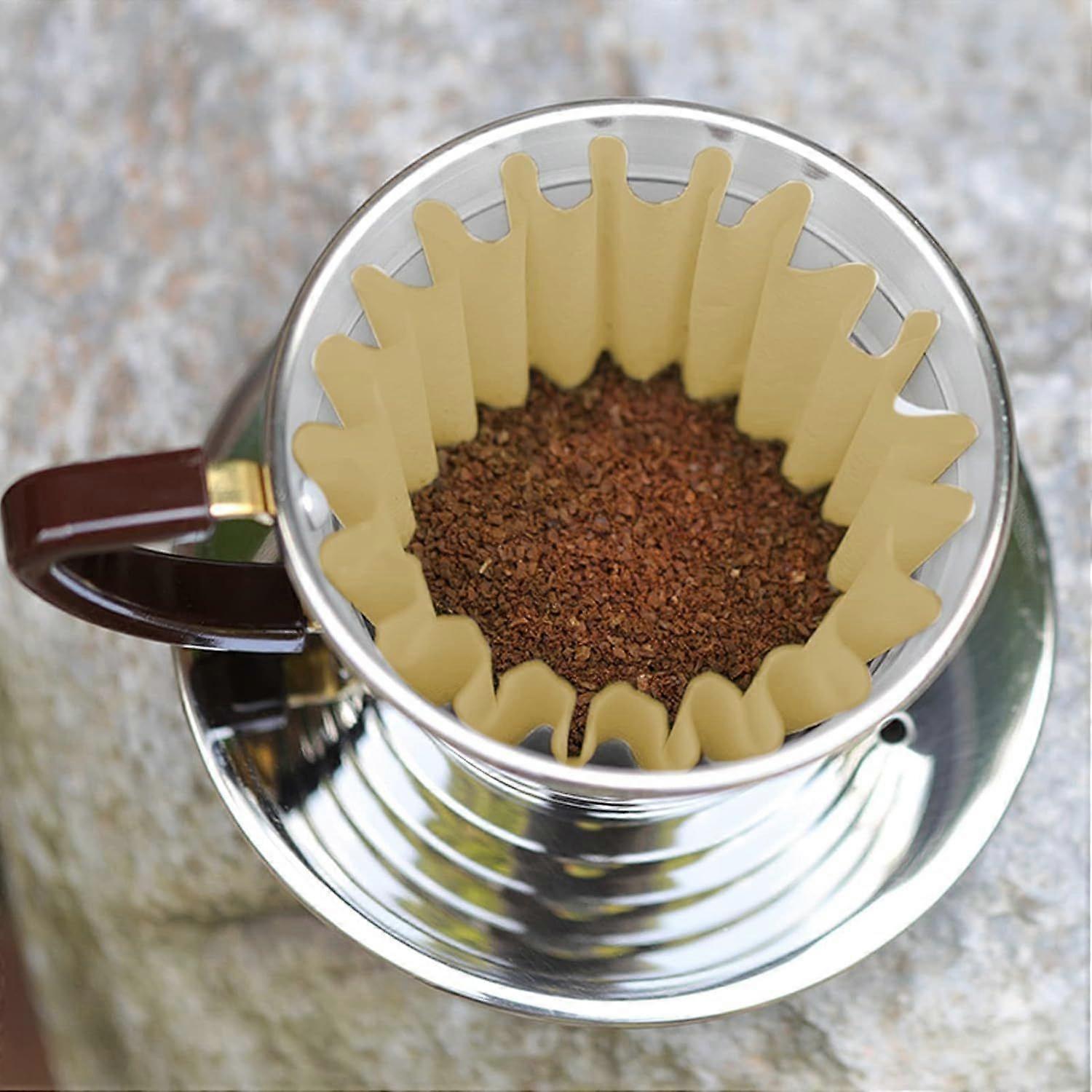 100-Pack 1-4 Cup Coffee Filters - Natural Unbleached, Biodegradable, For  Small Coffee Makers
