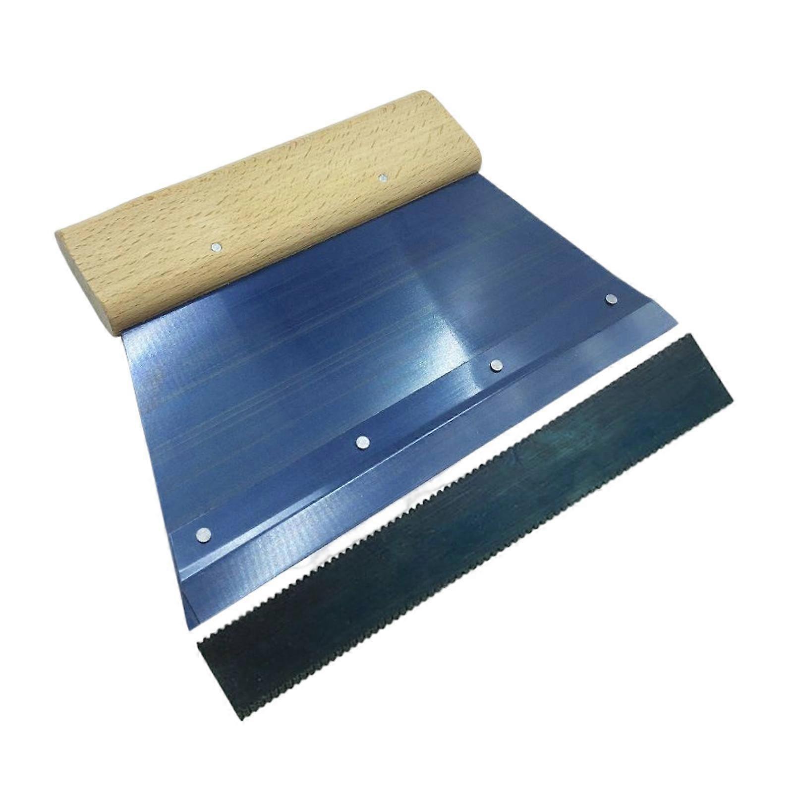 Floor Glue Scraper Remover with Teeth Beech Handle Lasting Flooring Carpet