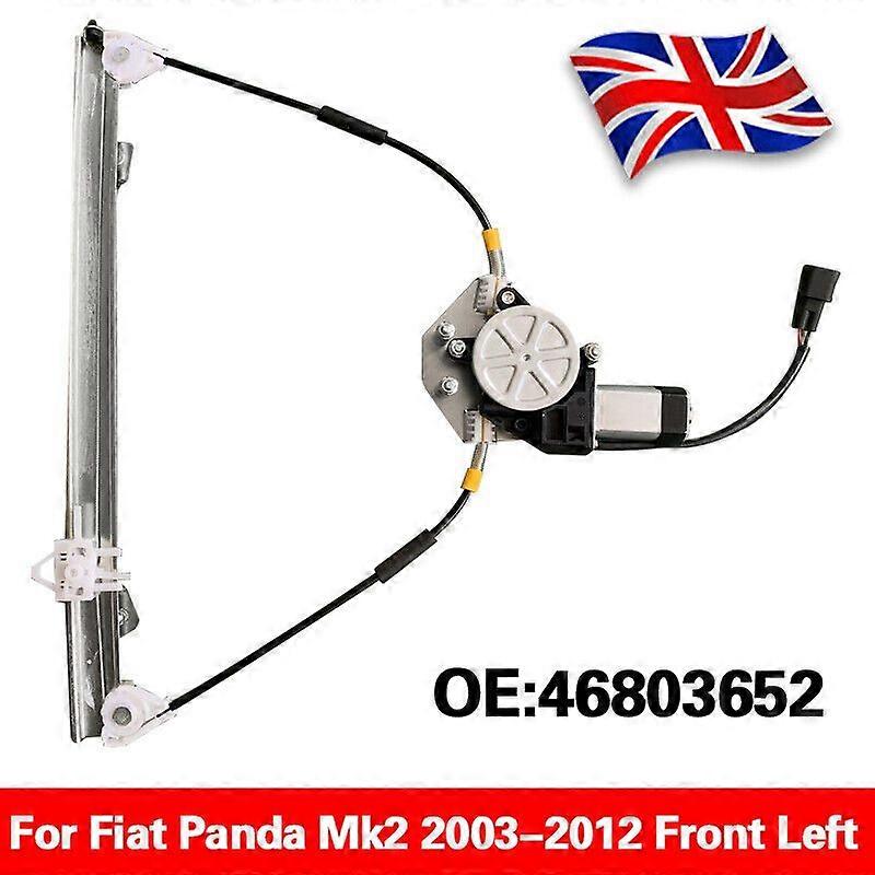 For Fiat Panda Mk2 2003~2012 Front Left Electric Window Regulator 46803652 No.58280