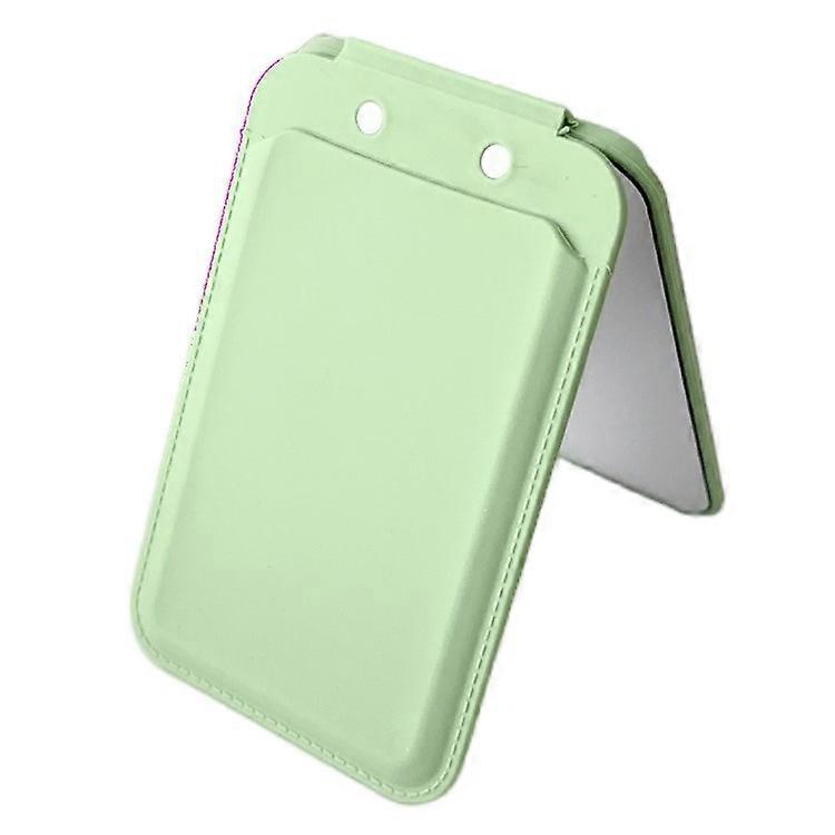 Magnetic Card Holder Compatible For iPhone 16 Series Mirror Design Kickstand Silicone Phone Card Bag