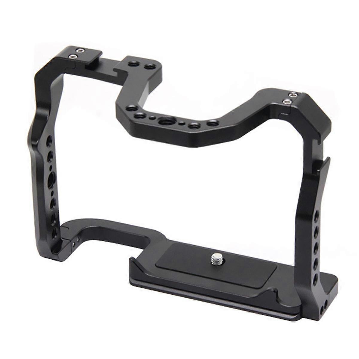 New Aluminum Alloy Camera Cage Rig with Cold Shoe 1/4 3/8 Thread for 70D 80D 90D Protective Frame P