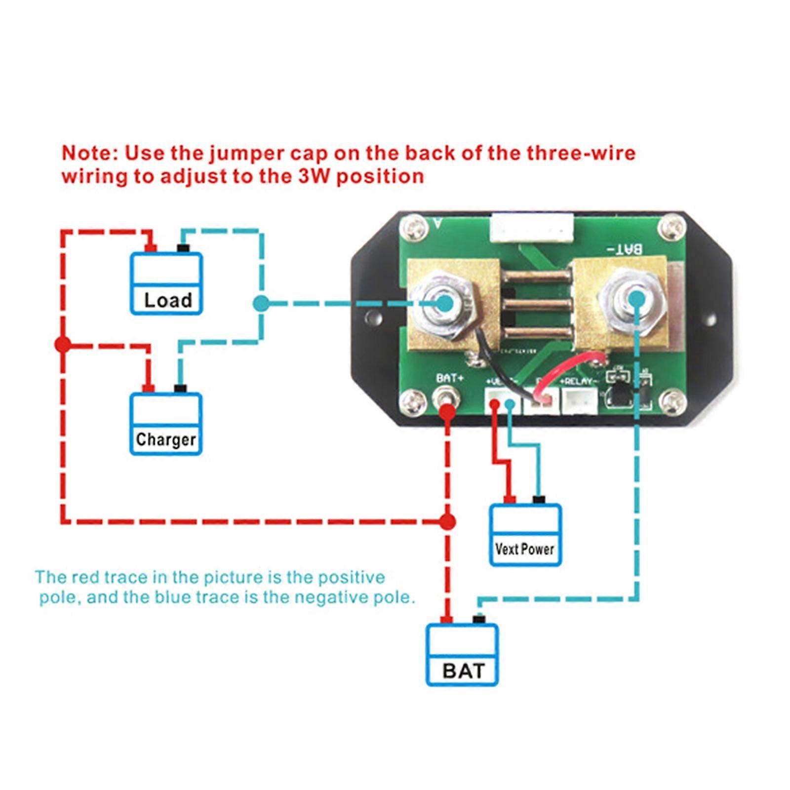 Upgraded Battery Management System 1.8-inch Color Screen Voltage Ammeter Temperature Coulomb Capacity Power Display