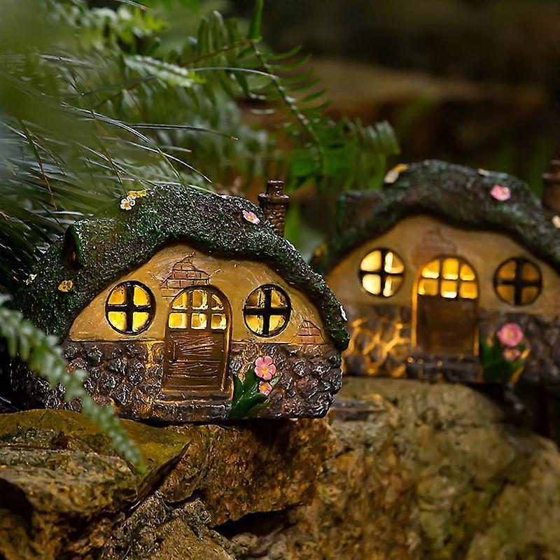 Solar Garden Lights for Garden and Fence Decoration Decorative Resin Light for Music Stand and Gifts from Entrails