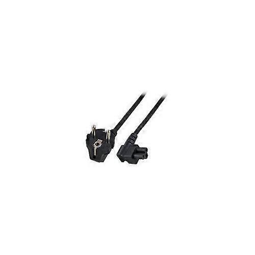 GENERIC 5711783326366 - SWITCH KVM - Strømledning CEE 7/7 - C5 3m vinklet CEE7, sort, H05VV-F3x1mm2 CU, han-hun