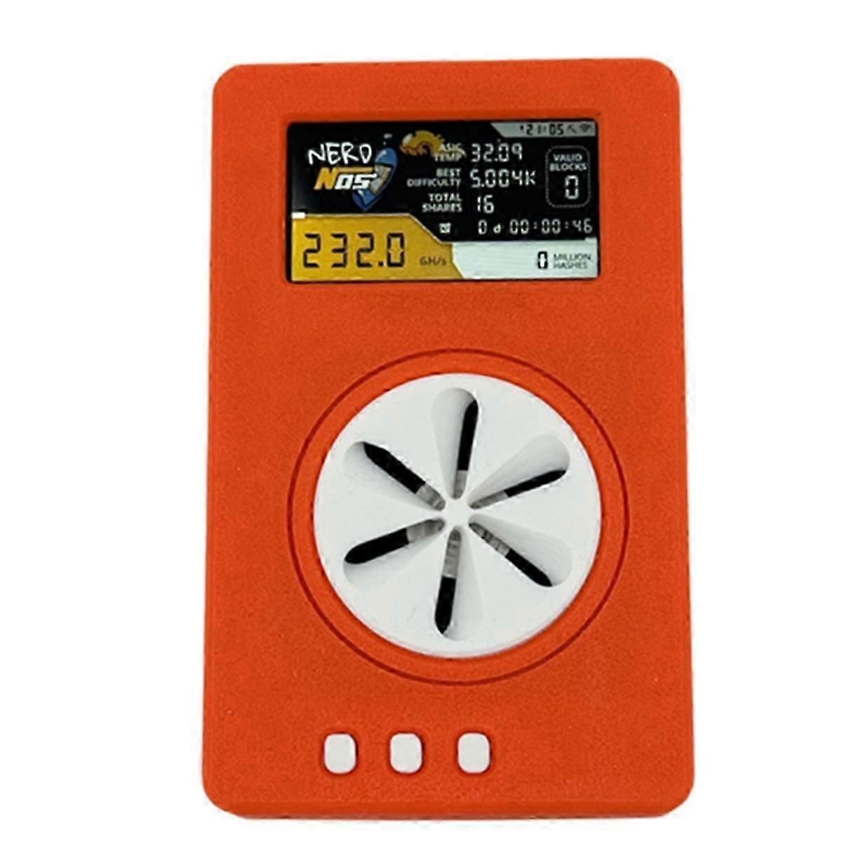 Nerdnos One NerdMiner 200GH/S 8W Bitcoin Solo Lottery Miner WiFi Connection BTC Asic Miner jn