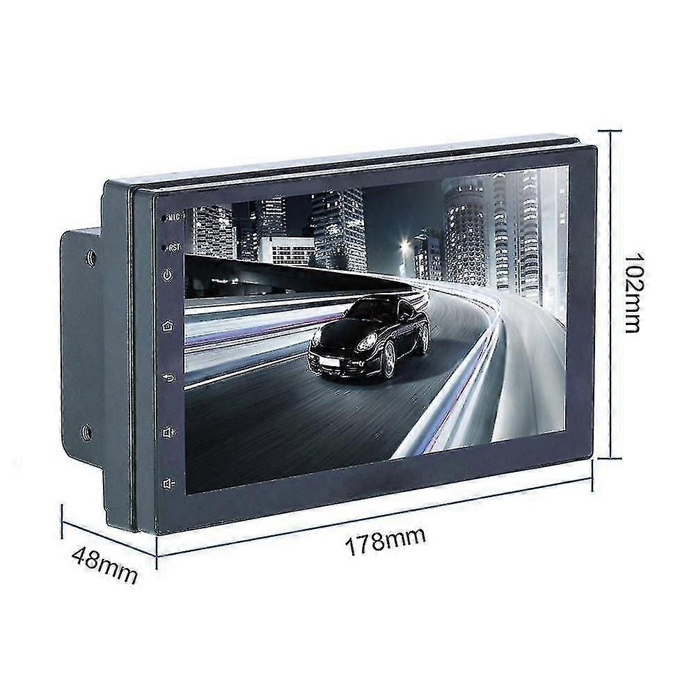 7 pollici auto lettore MP5 dual din 2 Din Car Stereo BT WiFi Touch Screen Monitor FM Car Radio con GPS N