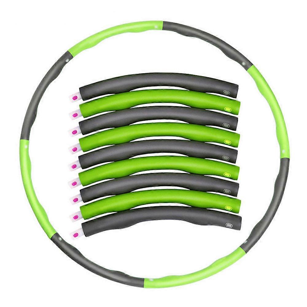 Soft Foam Padded Hoop, Detachable Sections for Convenient Workout Customization