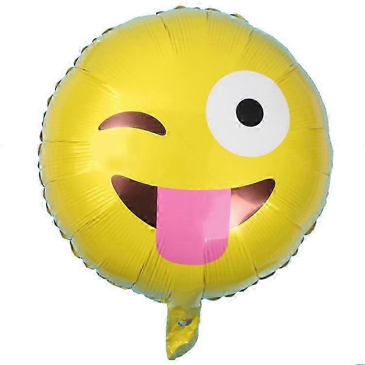 round emoji balloon