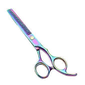 Lifetime Guarantee Professional Barber Shears, Perfect Hair Cutting Thinning Scissors with Convex Edge Blades, Fine Workmanship for All Hair Types