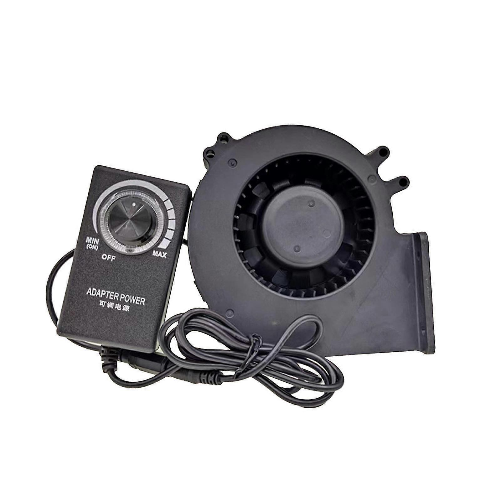 110V 220V AC Powered Variable Speed Blower Fan with Speed Controller, Inflatable Replacement Fan,100% Brand New