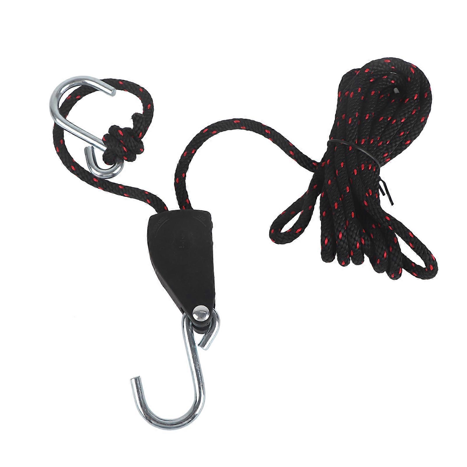 Practical Super Strong Multi Uses Rope Ratchet Tie Down with S shaped Hook