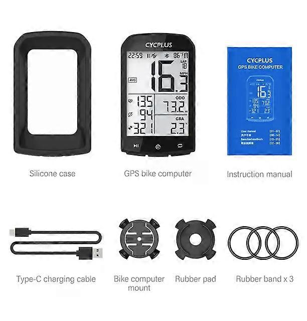 Cycling GPS Bike Computer Bicycle Accessories ANT+ Odometer Wireless Speedometer for Speed Cadence Heart Rate Sensor