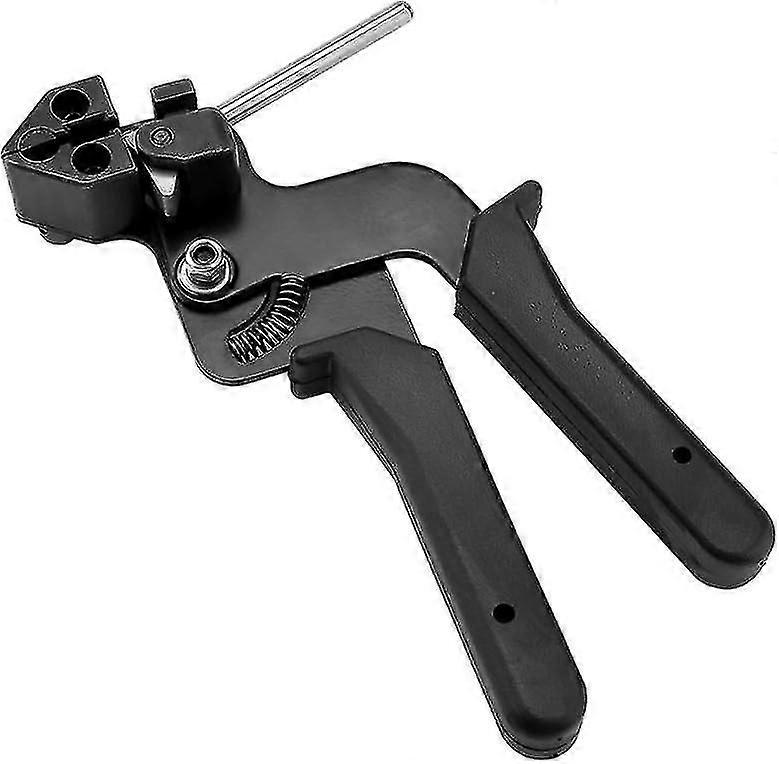 Ties Tensioner Cutter Tool, Steel Cable Tie Cutters Cable Tie Gun Zipl Cable Ties Black - q37
