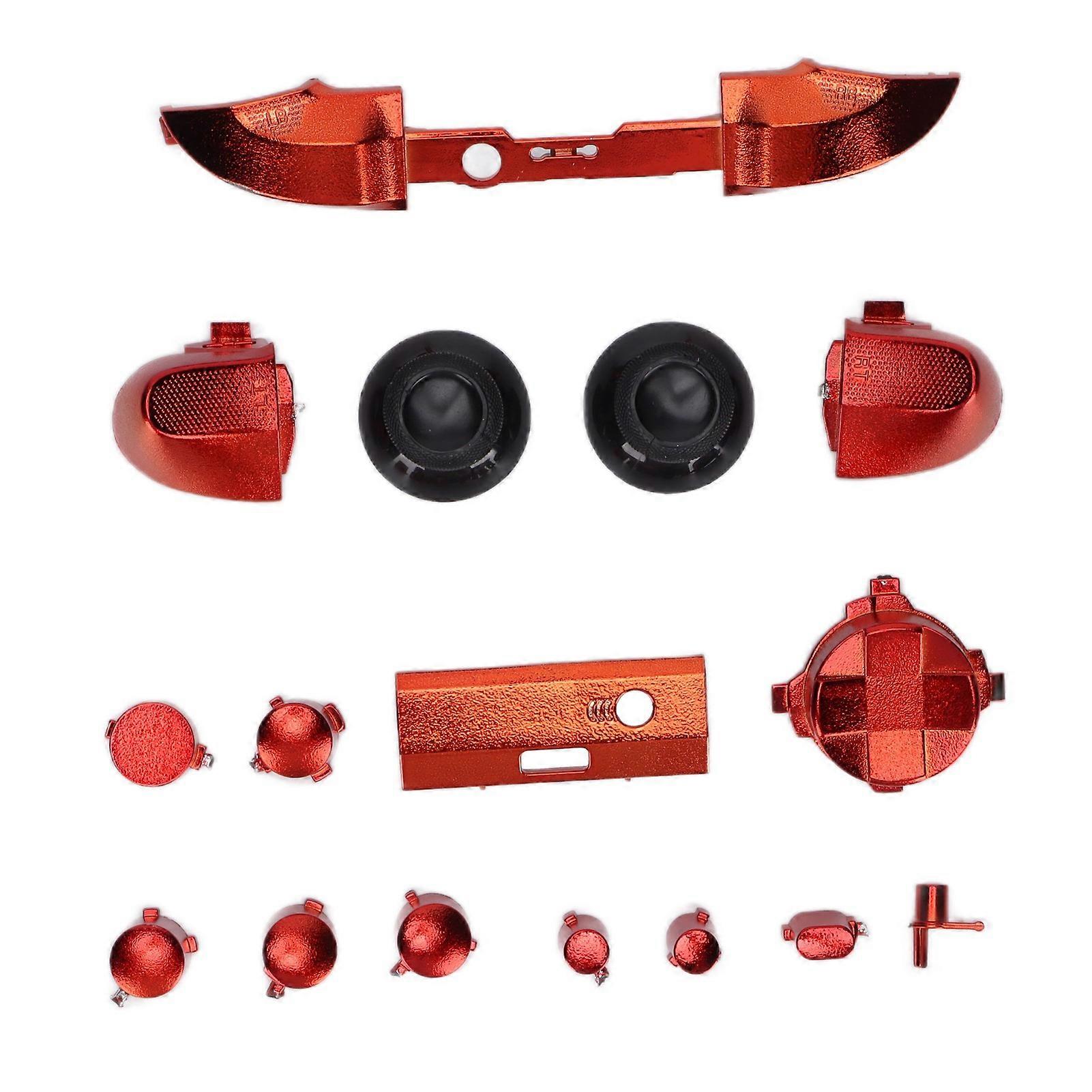 Full Game Controller Button Set Electroplating Replacement Handles Accessories for Xbox Series X