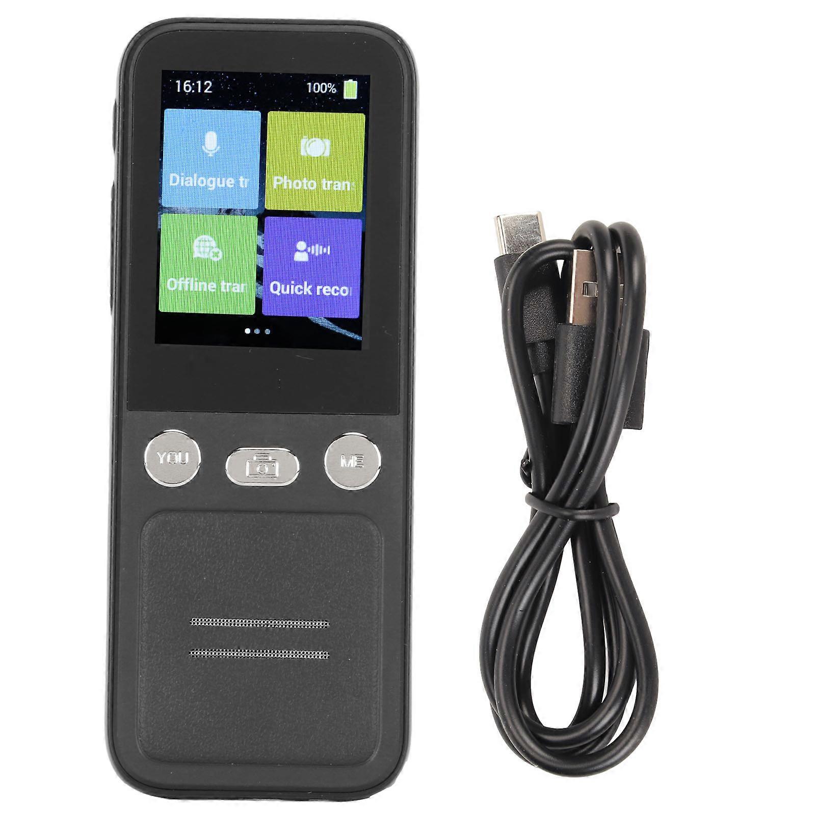 Language Translator Device 134 Online Languages 10 Offline Languages Smart AI Translator for Business Study Travel