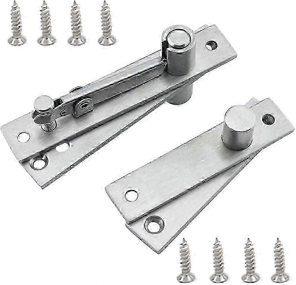Rotary Hinge,door Pivot Hinge,concealed Pivot,up And Down Pivot Door Hinge,stainless Steel(silver) Edition a