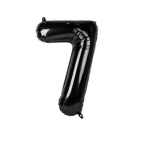 Unique Party 7 Foil Number Balloon