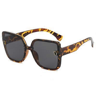 Oversized Sunglasses Womens Square Flat Top Large Black Luxury Ladies Big UV400
