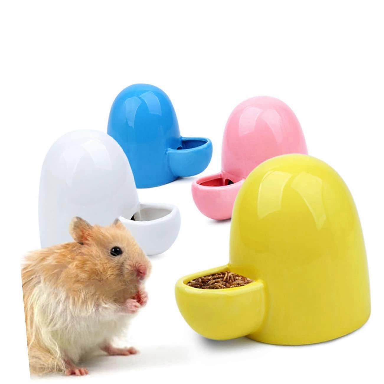 Rabbit Drinking Bowl Ceramic Water Dispenser Automatic Feeder For Small Animals Pet Supplies