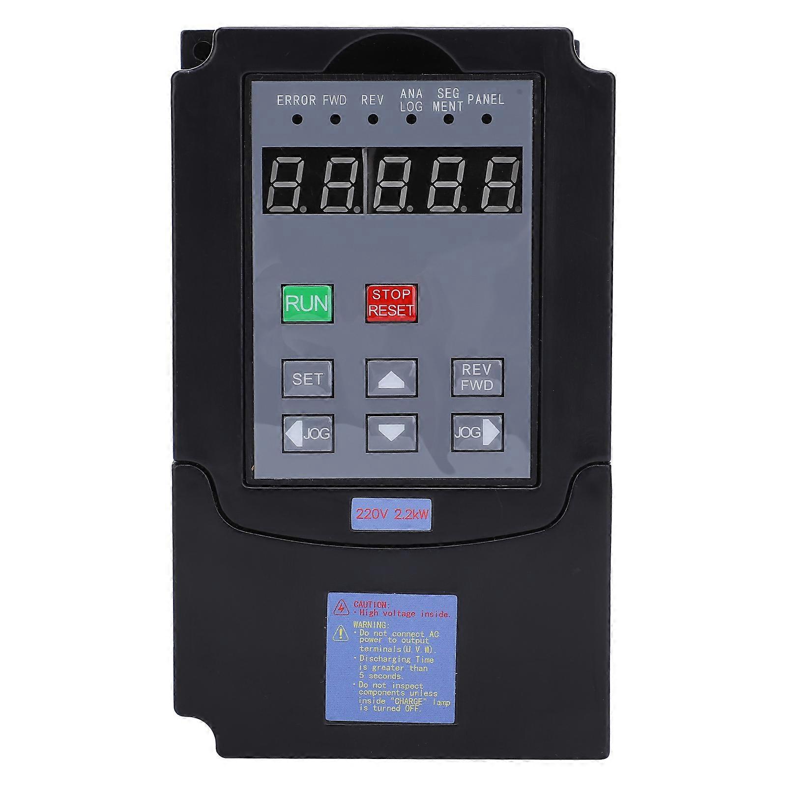 Inverter 2.2KW Speed Control A2‑8022 1‑Phase/3‑Phase Input AC180‑ 3‑Phase Output AC220V