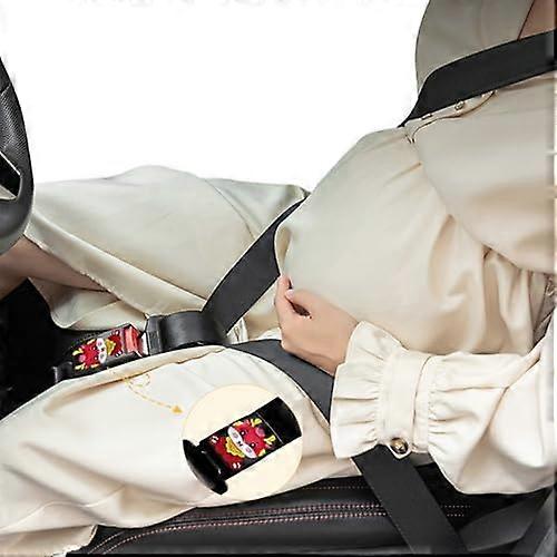 Cushion Bump Strap Adjuster For Seat Comfort, Adjuster Model 2025, Adjustable Size, Belly Protection
